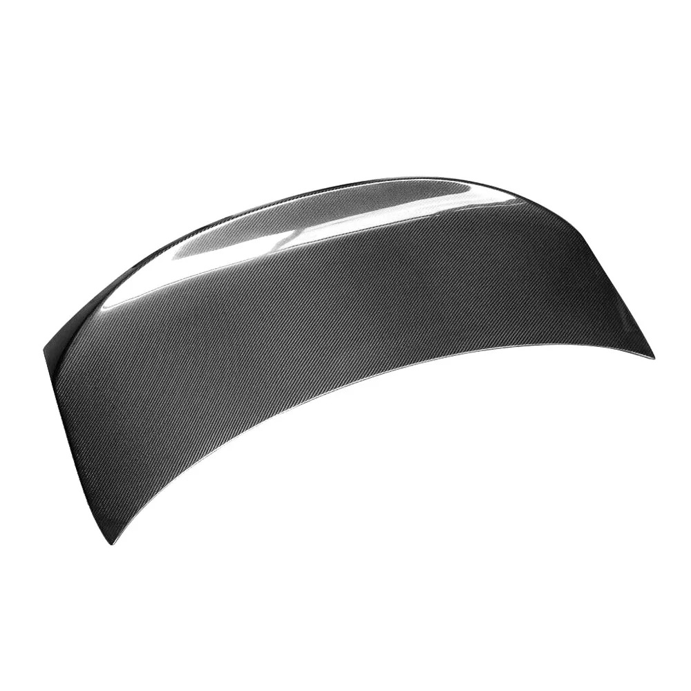 Real Carbon Fiber Rear Bumper Hood with Trunk Step Bar MBJ Style  for  3 Series E90 LCI 4-Door 2009-2013 E90 Rear Trunk